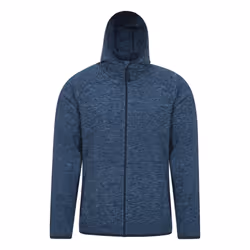 Mountain Warehouse Mens Snowdon II Full Zip Hoodie - XXS, Blue