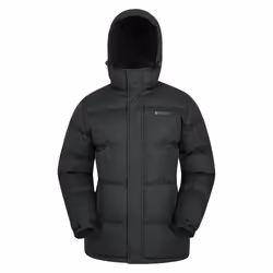 Mountain Warehouse Mens Snow Padded Jacket - XS, Black