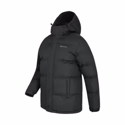 Mountain Warehouse Mens Snow Padded Jacket - XS, Black
