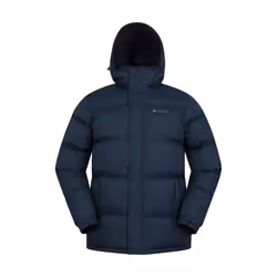 Mountain Warehouse Mens Snow Padded Jacket - M, Navy