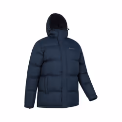 Mountain Warehouse Mens Snow Padded Jacket - M, Navy