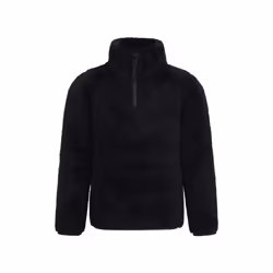 Mountain Warehouse Childrens/Kids Teddy Half Zip Fleece Top - 3-4 Years, Black