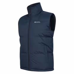 Mountain Warehouse Mens Rock Padded Gilet - XS, Navy