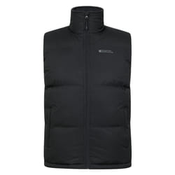 Mountain Warehouse Mens Rock Padded Gilet - XS, Black