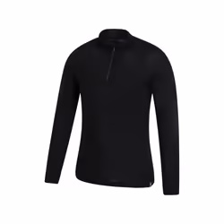 Mountain Warehouse Mens Merino II Base Layer Top - 3XL, Black