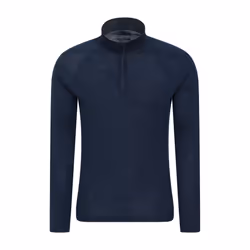 Mountain Warehouse Mens Merino II Base Layer Top - 3XL, Navy