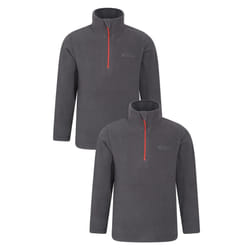 Mountain Warehouse Childrens/Kids Camber Fleece (Pack of 2)