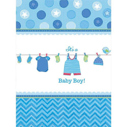 Amscan Its Baby Boy Party Table Cover