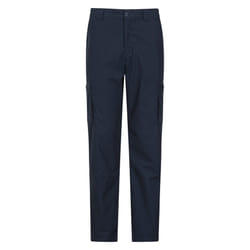 Mountain Warehouse Mens Trek II Trousers - 44R, Dark Blue