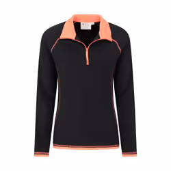 Mountain Warehouse Womens/Ladies Montana Half Zip Fleece Top - 14 UK, Jet Black