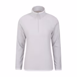 Mountain Warehouse Womens/Ladies Montana Half Zip Fleece Top - 14 UK, Grey