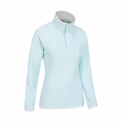 Mountain Warehouse Womens/Ladies Montana Half Zip Fleece Top - 8 UK, Mint