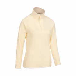 Mountain Warehouse Womens/Ladies Montana Half Zip Fleece Top - 6 UK, Yellow