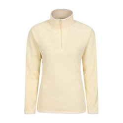 Mountain Warehouse Womens/Ladies Montana Half Zip Fleece Top - 28 UK, Yellow