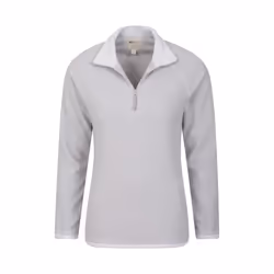 Mountain Warehouse Womens/Ladies Montana Half Zip Fleece Top - 18 UK, Grey