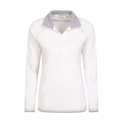 Mountain Warehouse Womens/Ladies Montana Half Zip Fleece Top - 12 UK, Beige