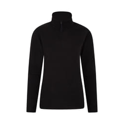 Mountain Warehouse Womens/Ladies Camber II Fleece Top - M, Black