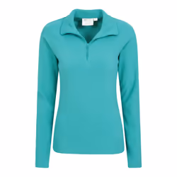 Mountain Warehouse Womens/Ladies Camber II Fleece Top - XXL, Teal