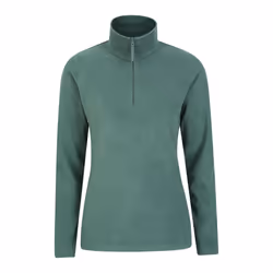Mountain Warehouse Womens/Ladies Camber II Fleece Top - XL, Khaki