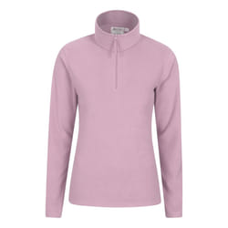 Mountain Warehouse Womens/Ladies Camber II Fleece Top - XXS, Light Pink