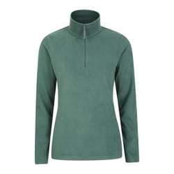 Mountain Warehouse Womens/Ladies Camber II Fleece Top - S, Khaki