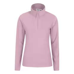 Mountain Warehouse Womens/Ladies Camber II Fleece Top - XS, Light Pink
