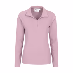 Mountain Warehouse Womens/Ladies Camber II Fleece Top - XS, Light Pink