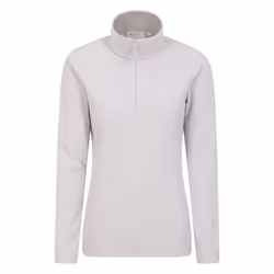Mountain Warehouse Womens/Ladies Camber II Fleece Top - XXS, Frosted