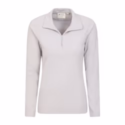 Mountain Warehouse Womens/Ladies Camber II Fleece Top - XXS, Frosted