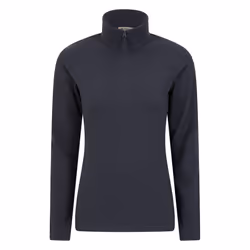 Mountain Warehouse Womens/Ladies Camber II Fleece Top - L, Dark Blue