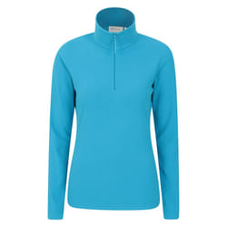 Mountain Warehouse Womens/Ladies Camber II Fleece Top - L, Cobalt