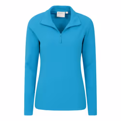 Mountain Warehouse Womens/Ladies Camber II Fleece Top - L, Cobalt