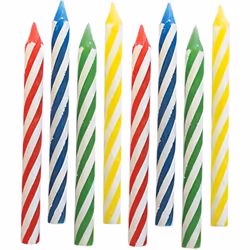 Amscan Spiral Candles (Pack of 24)