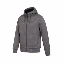 Mountain Warehouse Mens Nevis II Faux Fur Hoodie - XXS, Black