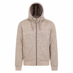 Mountain Warehouse Mens Nevis II Faux Fur Hoodie - XS, Beige