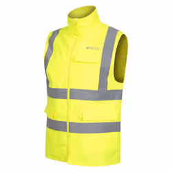 Mountain Warehouse Unisex Adult Waterproof Work Hi-Vis Vest - XL, Yellow
