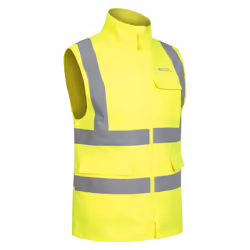 Mountain Warehouse Unisex Adult Waterproof Work Hi-Vis Vest - XL, Yellow