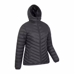 Mountain Warehouse Womens/Ladies Seasons Padded Jacket - 12 UK, Black