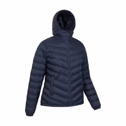 Mountain Warehouse Womens/Ladies Seasons Padded Jacket - 8 UK, Dark Blue