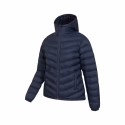 Mountain Warehouse Womens/Ladies Seasons Padded Jacket - 8 UK, Dark Blue