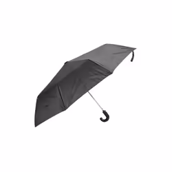 Mountain Warehouse Plain Walking Folding Umbrella - One Size, Black