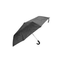 Mountain Warehouse Plain Walking Folding Umbrella - One Size, Black