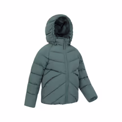 Mountain Warehouse Childrens/Kids Chill Padded Jacket - 11-12 Years, Green