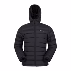 Mountain Warehouse Mens Seasons II Padded Jacket - XXL, Black