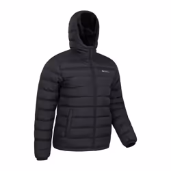 Mountain Warehouse Mens Seasons II Padded Jacket - XXL, Black