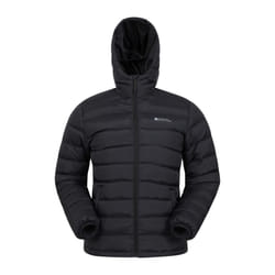 Mountain Warehouse Mens Seasons II Padded Jacket - XXS, Black