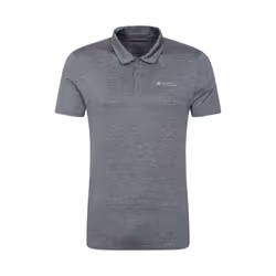 Mountain Warehouse Mens Agra Stripe Polo Shirt - XXS, Grey