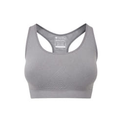 Mountain Warehouse Womens/Ladies Anti-Chafe Seamless Sports Bra - L, Grey