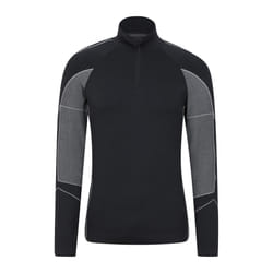 Mountain Warehouse Mens Quiver II Seamless Base Layer Top