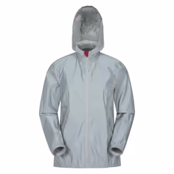 Mountain Warehouse Womens/Ladies Dashing Reflective Jacket - 10 UK, Silver